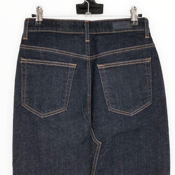 Adriano Goldschmeid Emery Skirt High Rise Dark Denim Pencil Skirt size 27 - Picture 6 of 13